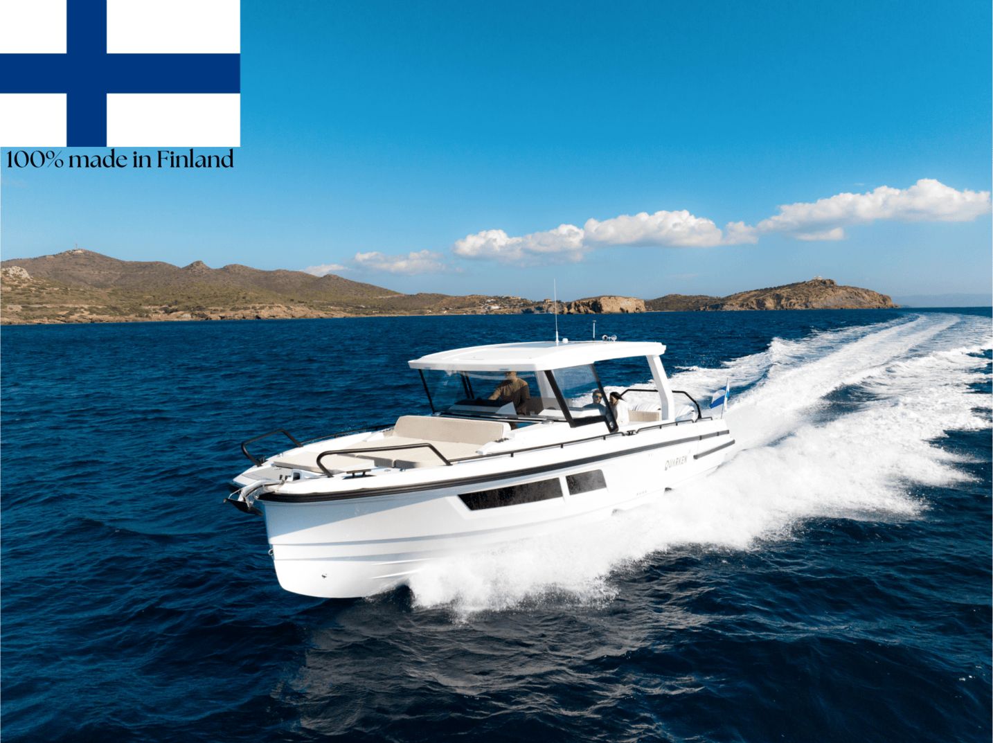 QUARKEN 35 Grand Tourer + 2x Yamaha 300 - 2025