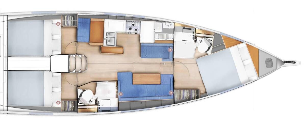 Jeanneau Sun Odyssey 410 - 2023