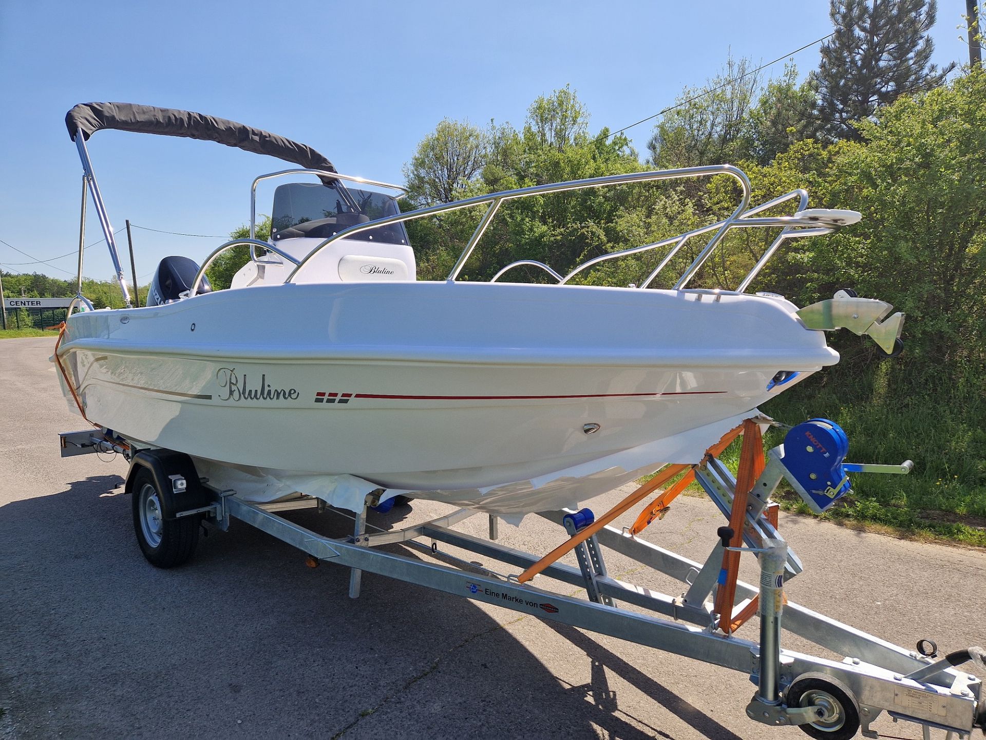 BLULINE 19 Open + Suzuki 100... - 2025 - for sale: 25000.-EUR