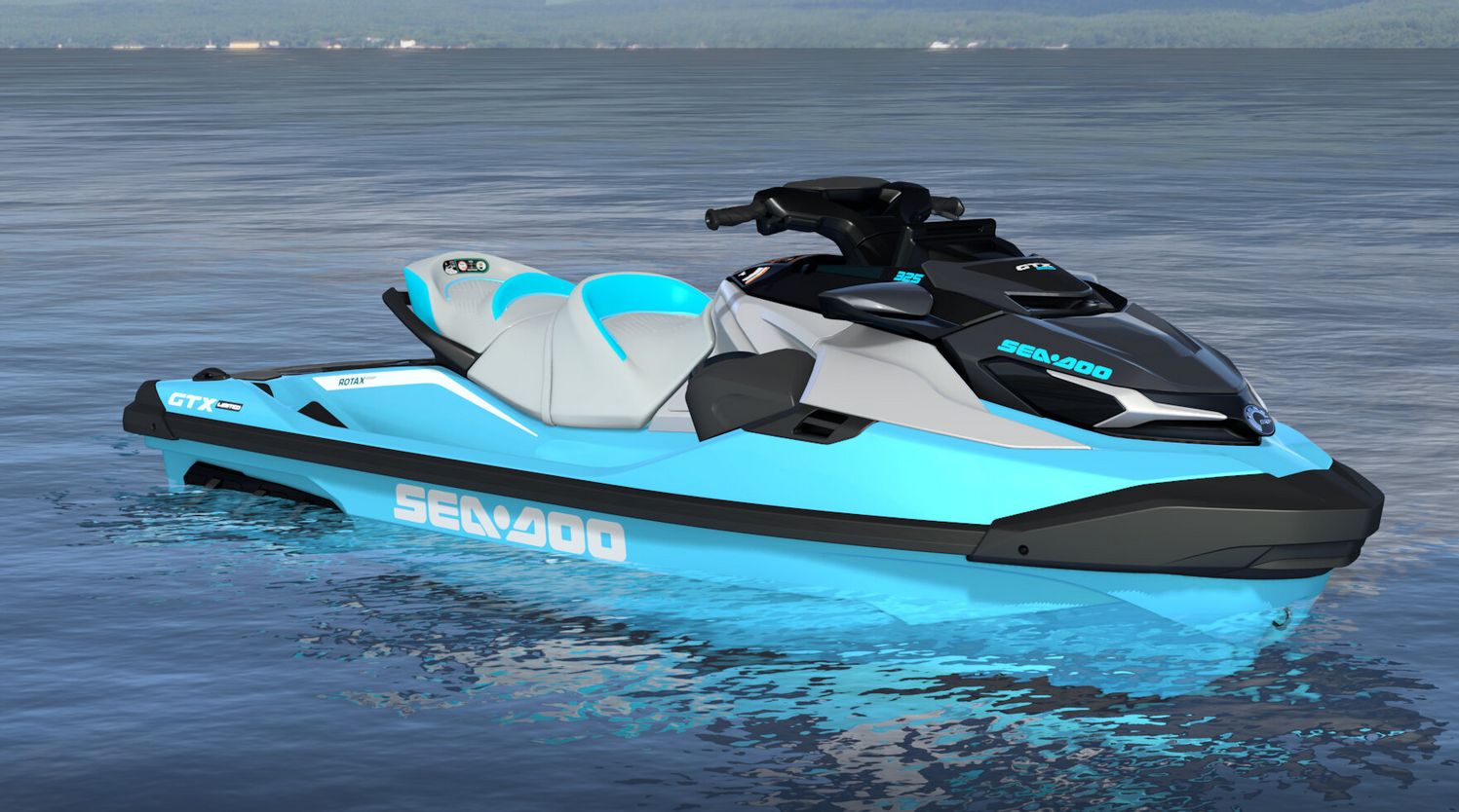 SeaDoo GTX LTD 325 iDF - (Teal Metallic) - 2025