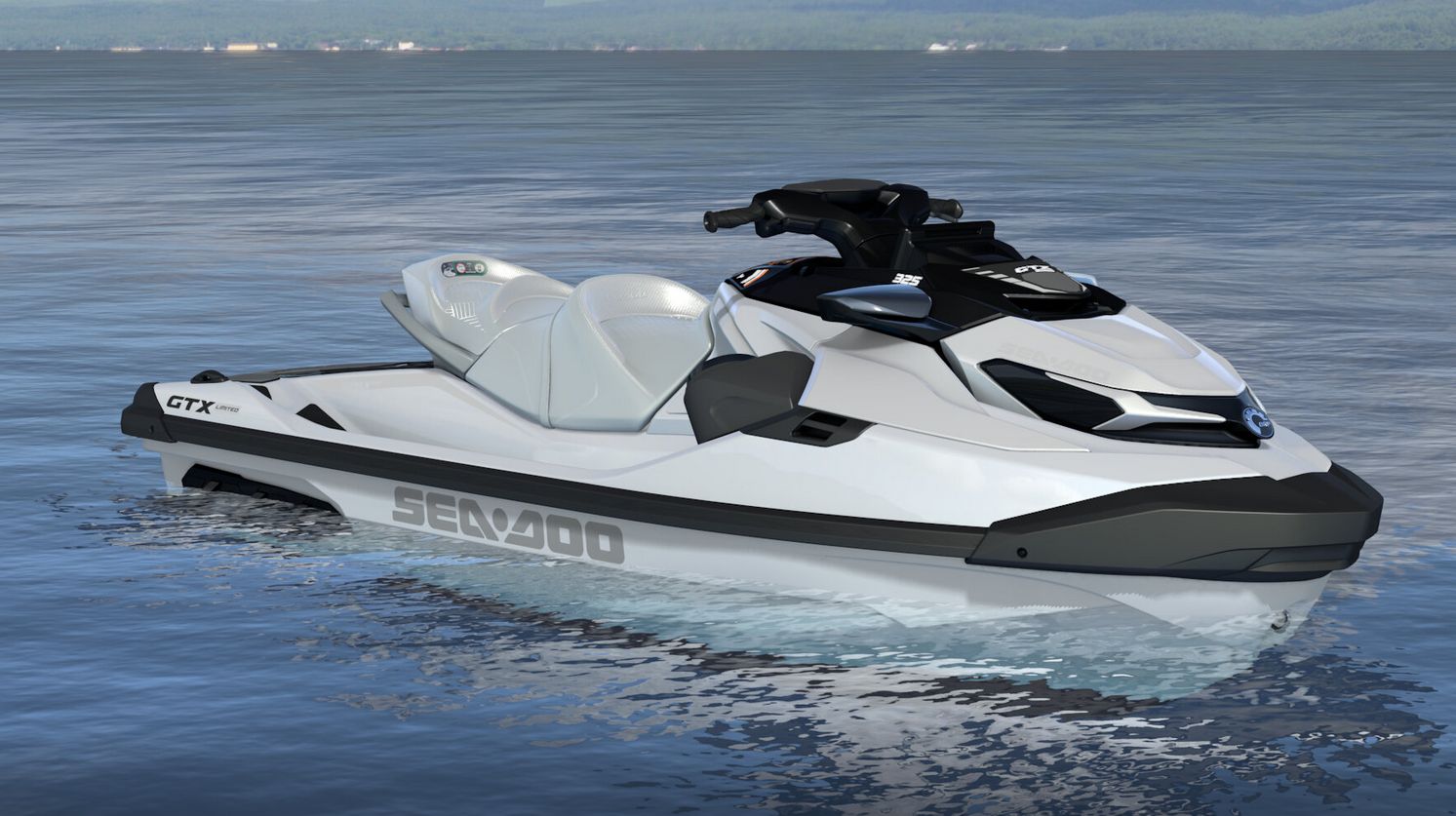 SeaDoo GTX LTD 325 iDF - (White Pearl) - 2025