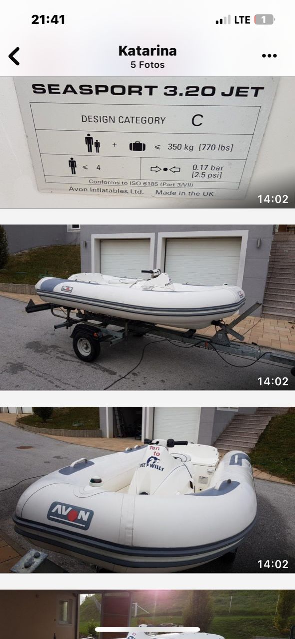Avon Seasport 3.20 JET - 2002
