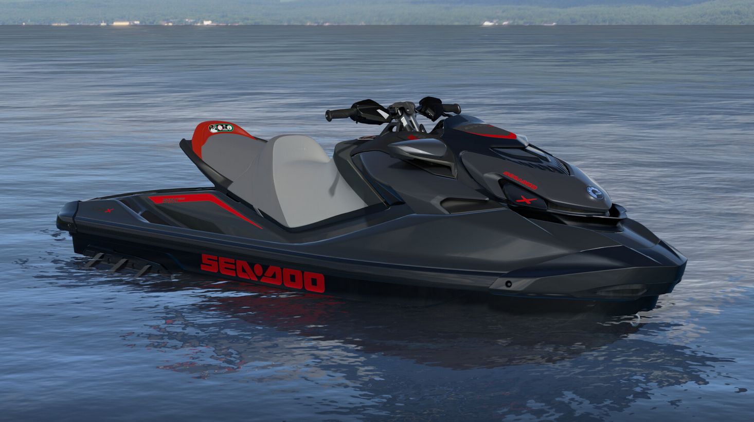 SeaDoo GTR-X RS - 300 - (Eclipse Black - Deep Marsala) - 2025