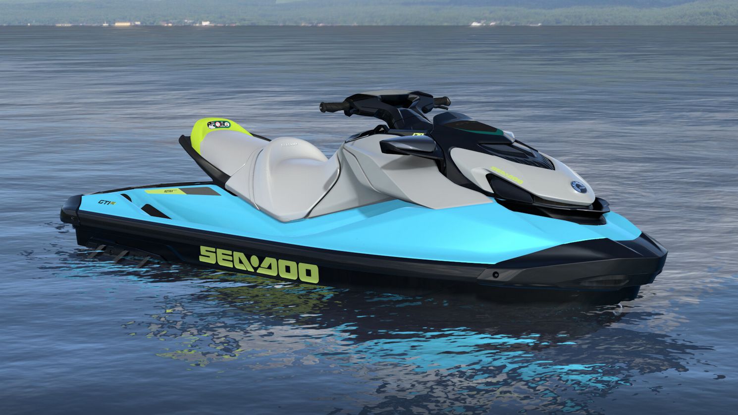 SeaDoo GTI SE - 170 - (Teal Blue - Manta Green) - 2025