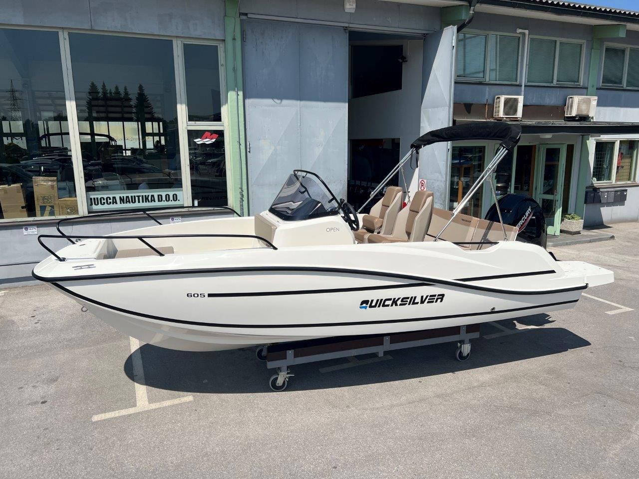 Quicksilver 605 Open + Mercury F115 (2025) - ZALOGA - 2025