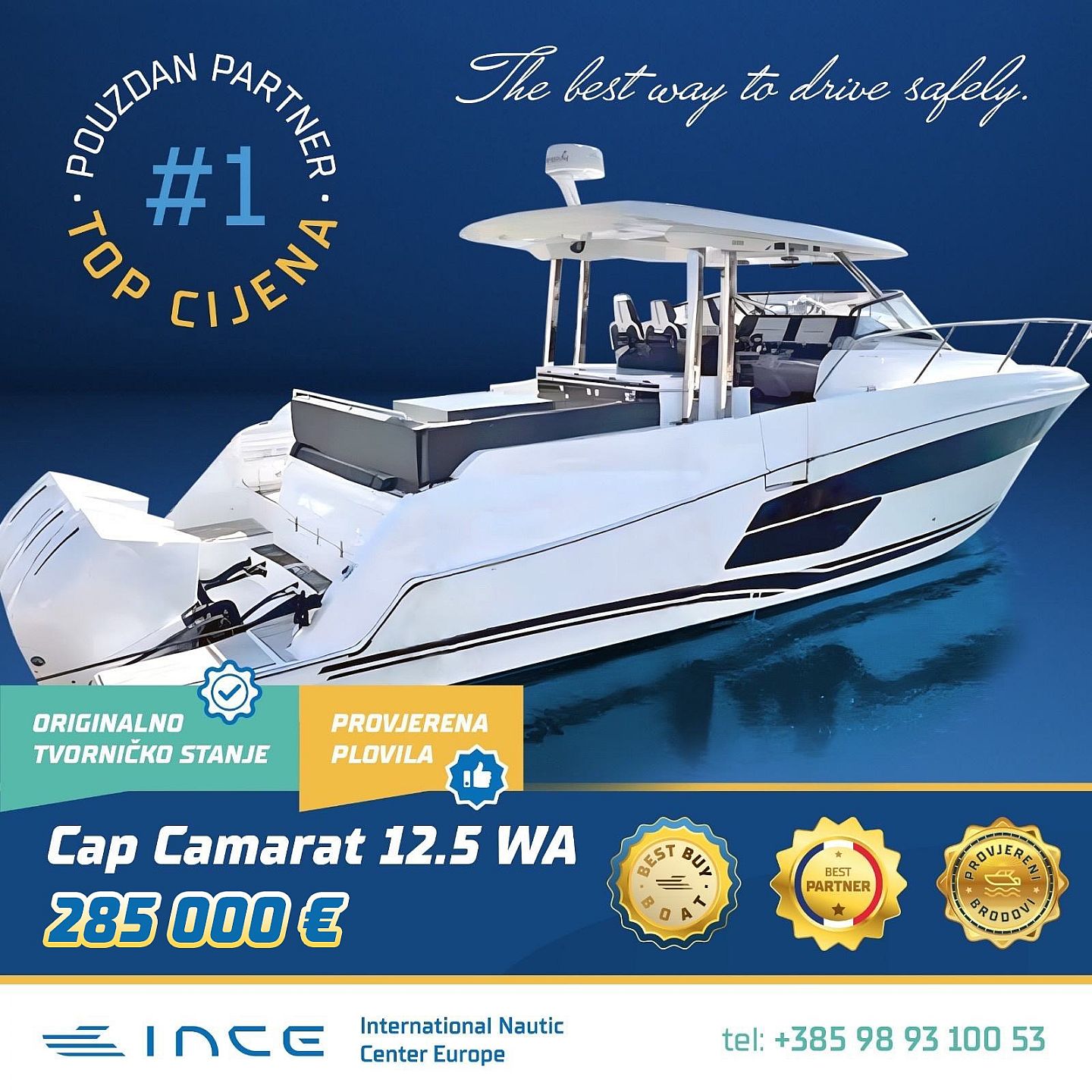 Jeanneau - CAP CAMARAT 12.5 WA - 2021