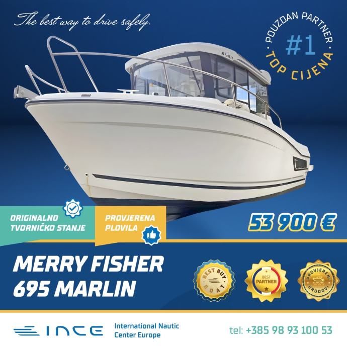 Jeanneau Merry Fisher 695 Marlin - 2018