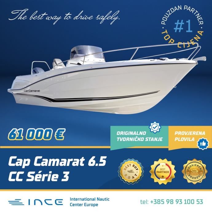 Jeanneau Cap Camarat 6.5 CC - 2021