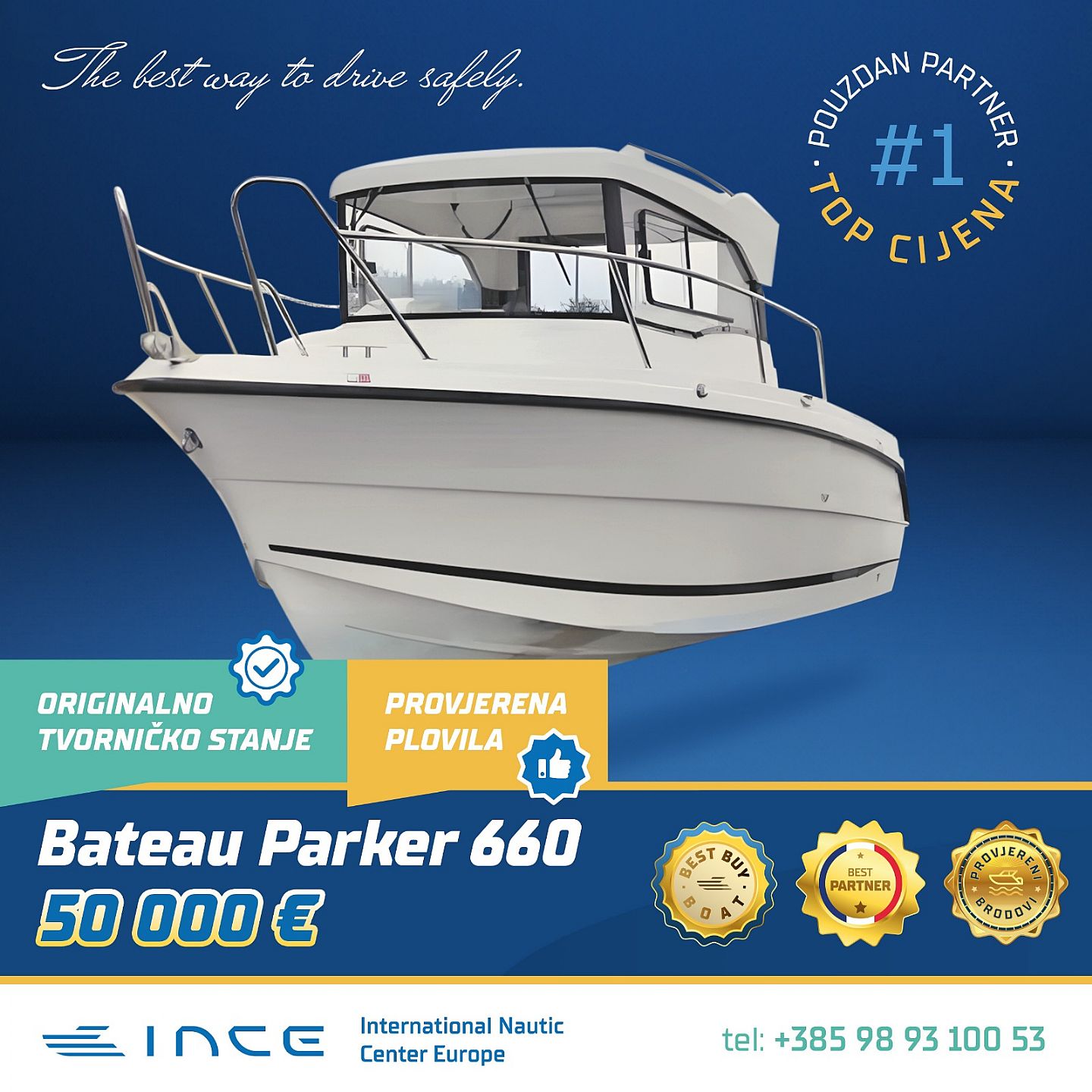 Quicksilver BATEAU PARKER 660 150KS - 2015
