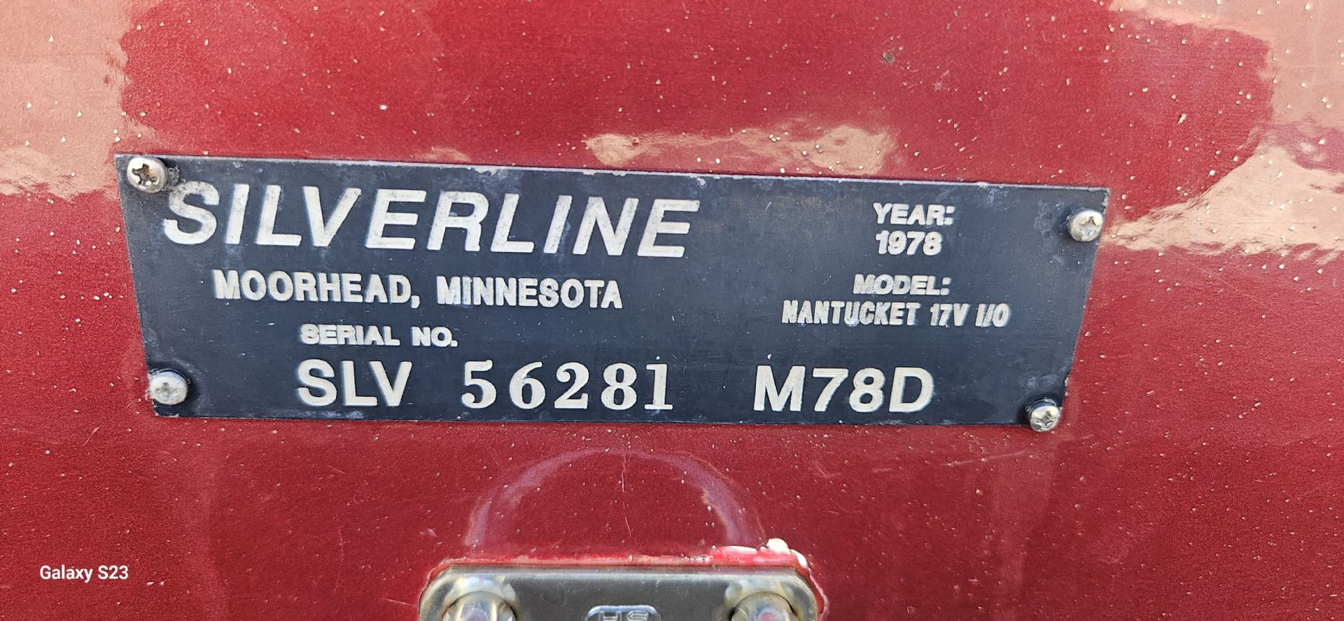 Silverline Nuntucket 17 - 1978