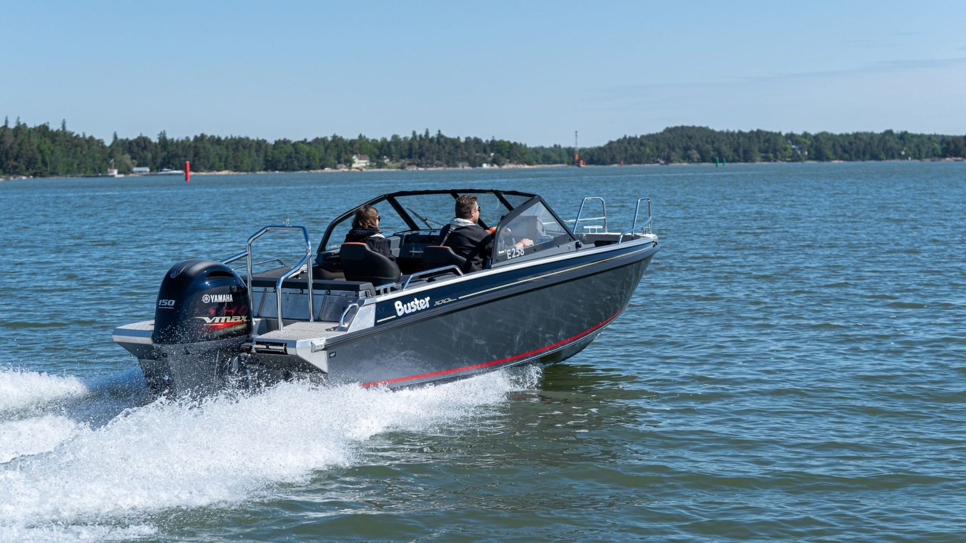 BUSTER XXL ALU VMAX + YAMAHA VF150- NOVOST NA NA�EM TRGU - 2026