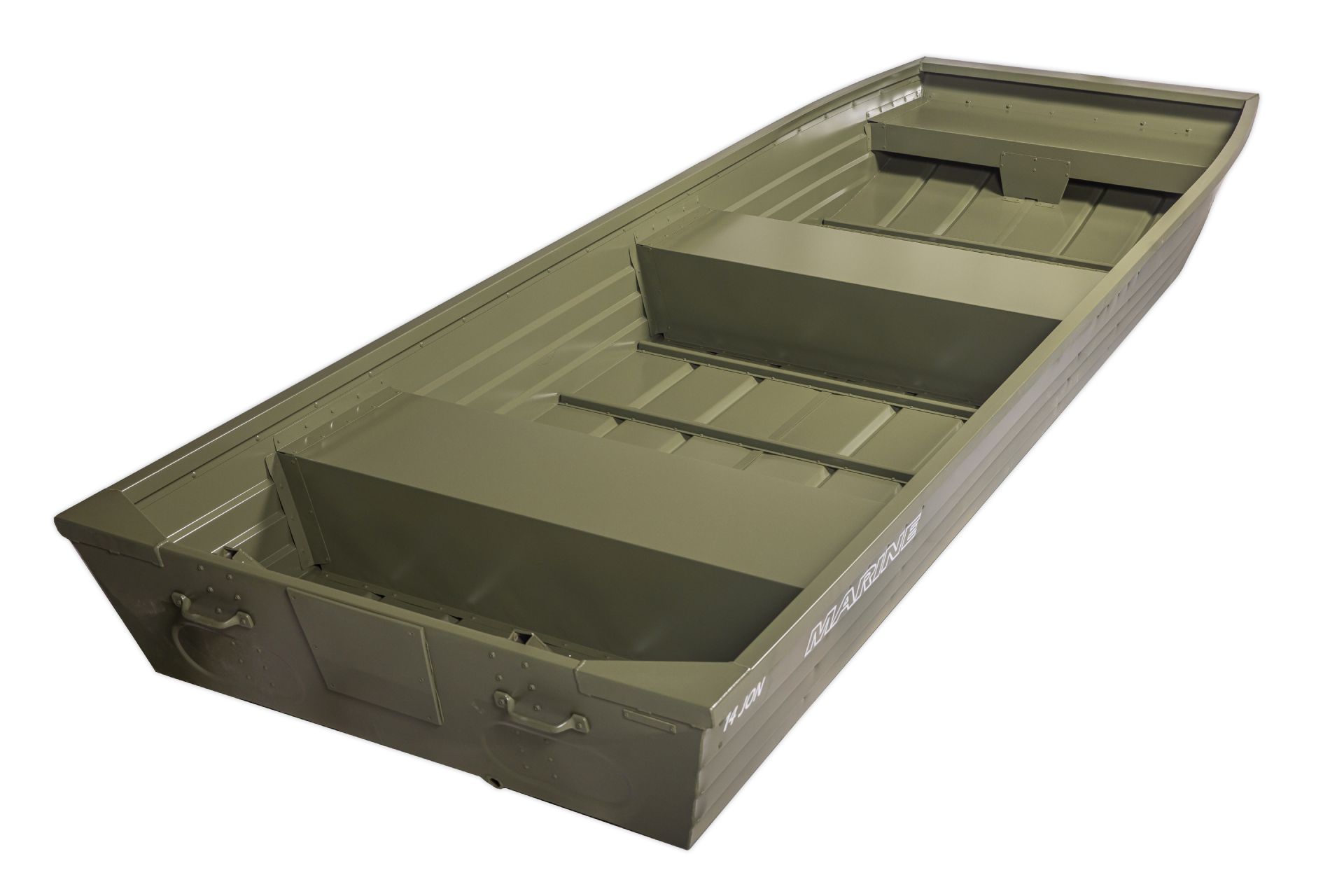 MARINE Light aluminium boats JON 14 green    silver - 2026