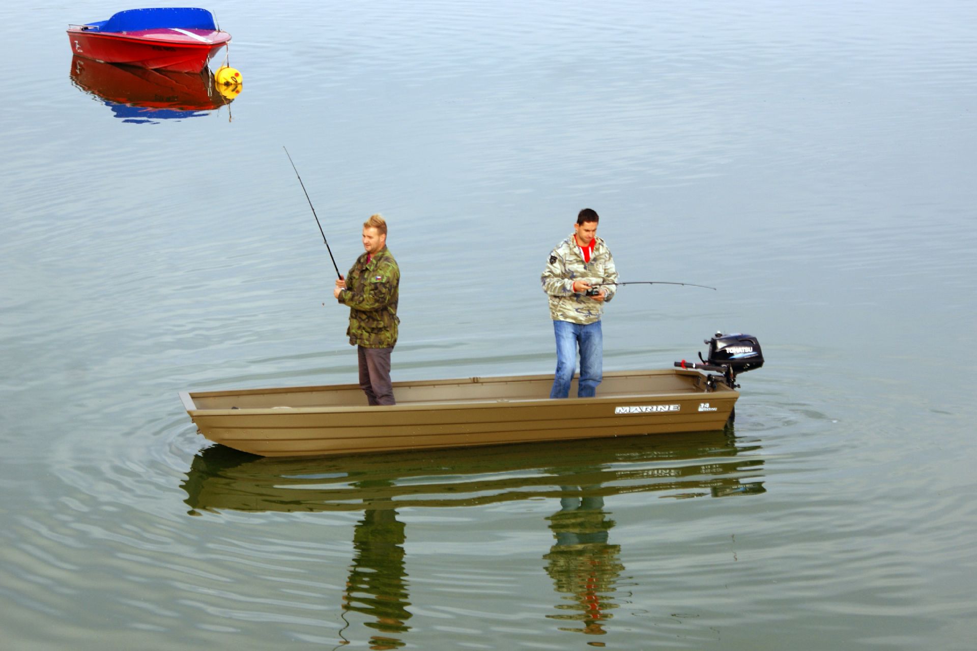 MARINE Light aluminium boats JON 14 green    silver - 2026