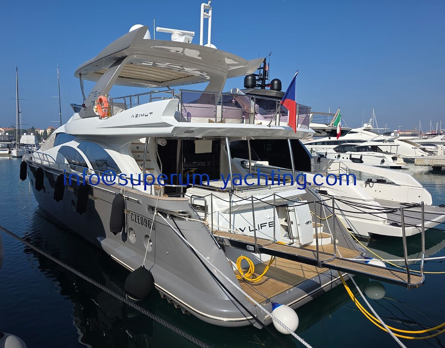 Azimut 75 - 2005 - for sale: 1100000.-EUR