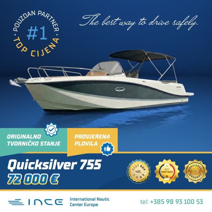 Quicksilver - 755 SUNDECK - INCE - 2023