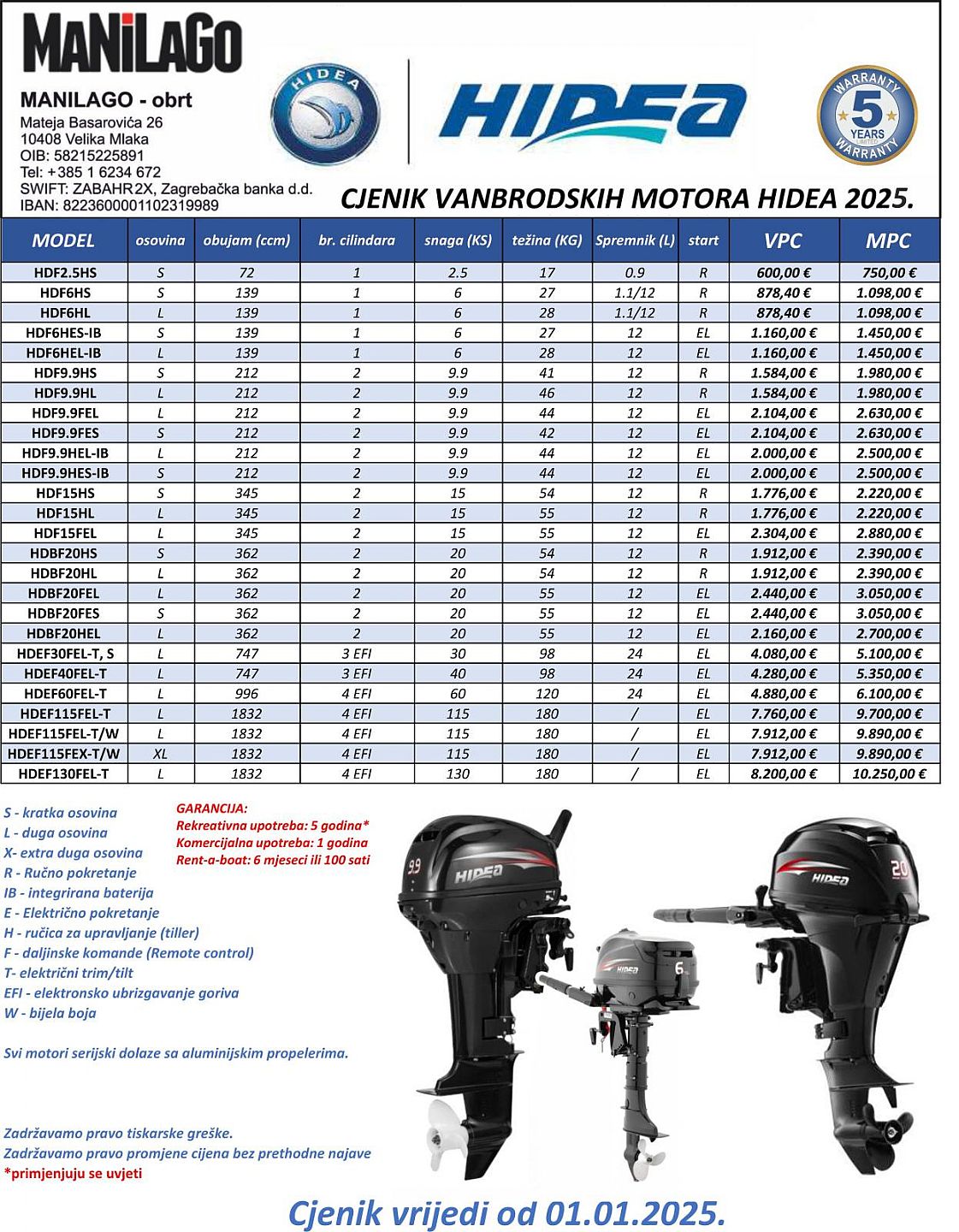 Hidea HDF 6 - 2026