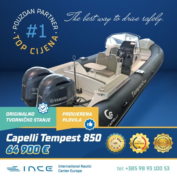 Capelli - TEMPEST 850 SUN - INCE - 2018