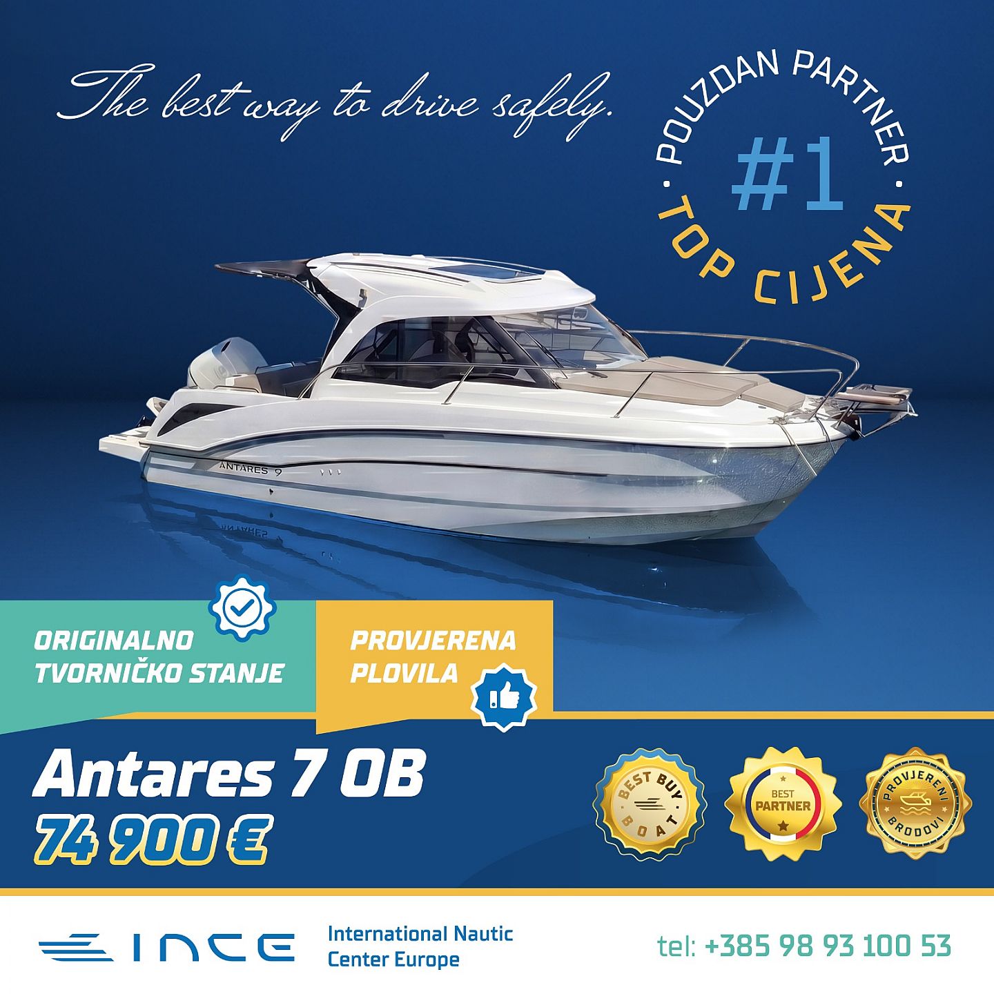 Beneteau ANTARES 7 OB - INCE - 2020