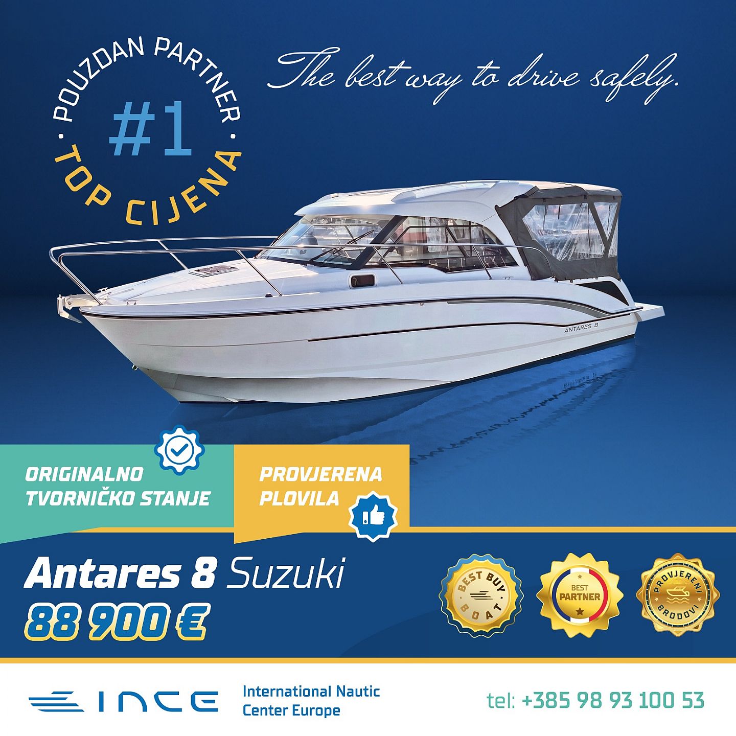 Beneteau ANTARES 8 SUZUKI - INCE - 2021