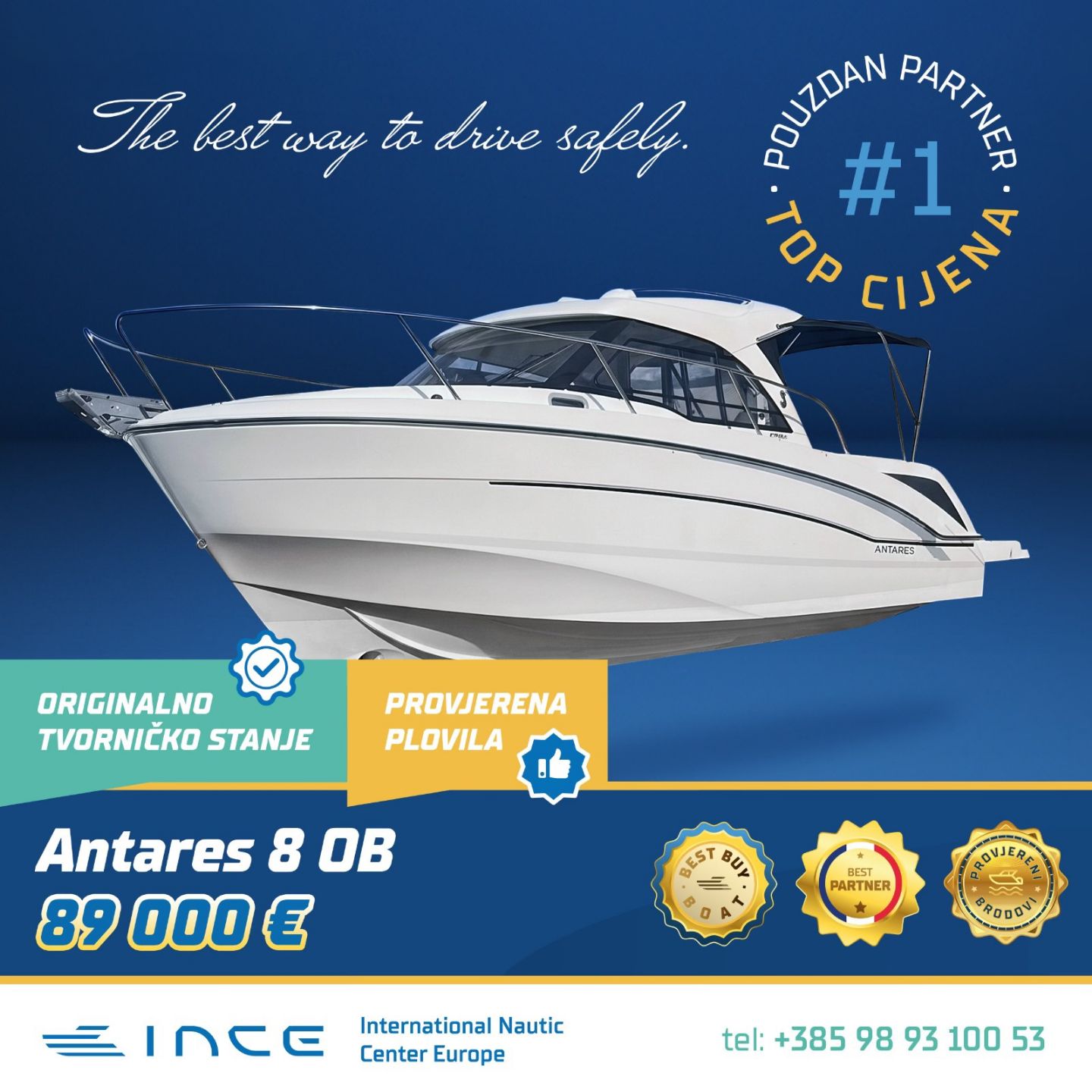 Beneteau ANTARES 8 OB - INCE - 2019