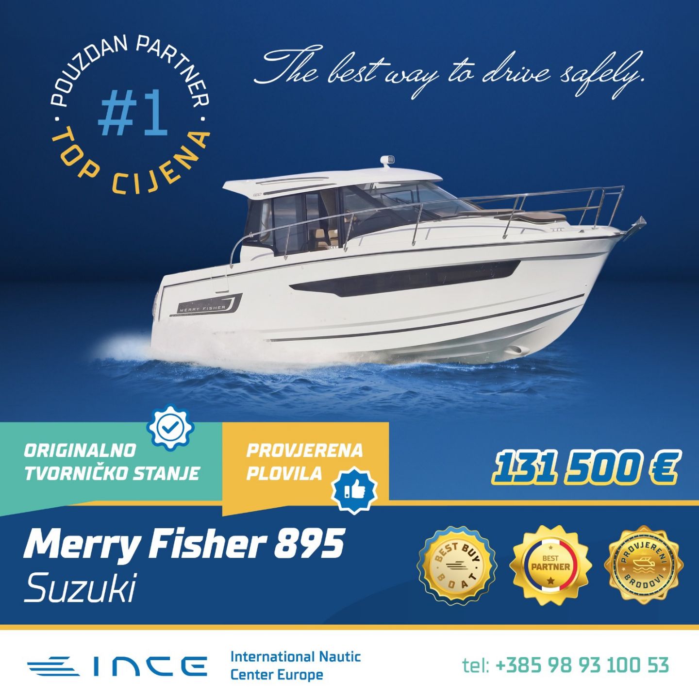 Jeanneau MERRY FISHER 895 SUZUKI - INCE NOVO - 2018