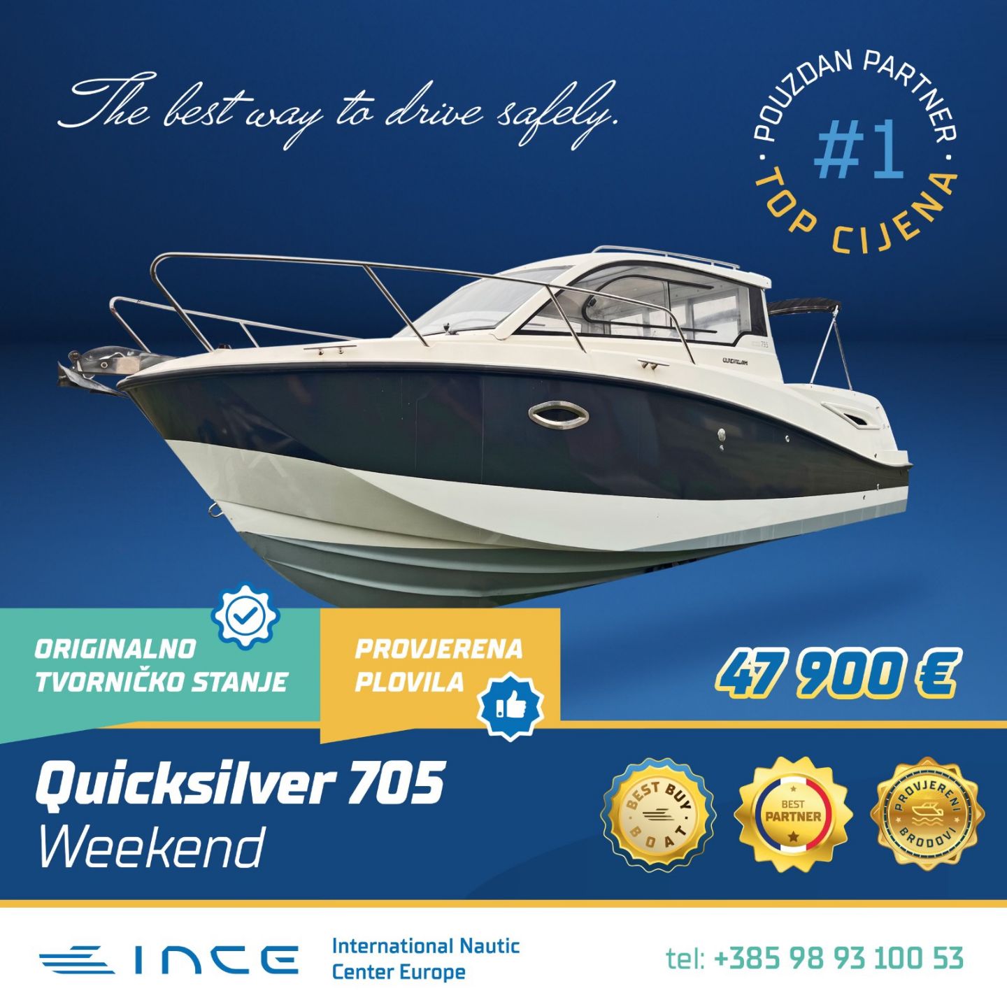 Quicksilver - 705 ACTIV WEEKEND - INCE NOVO - 2013