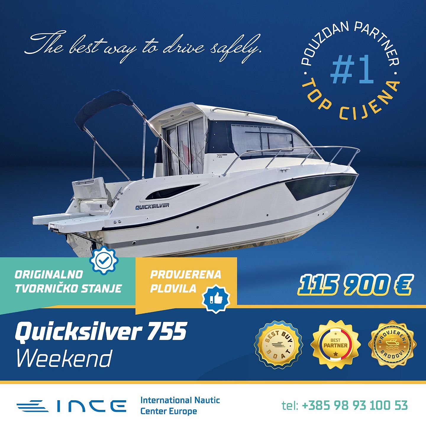 Quicksilver - 755 WEEKEND - INCE NOVO - 2024