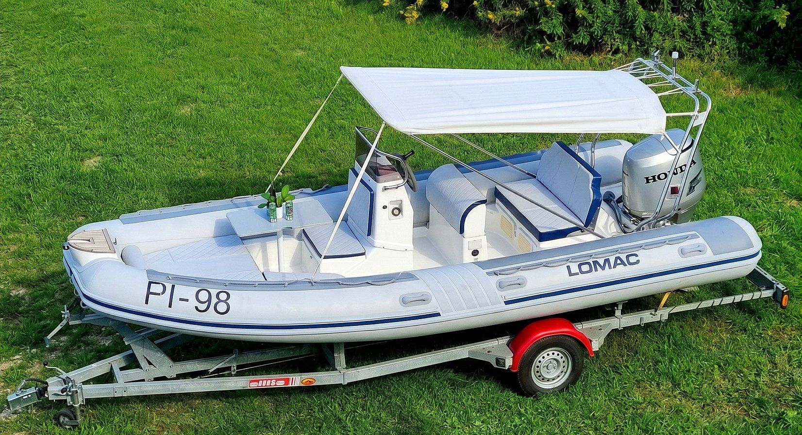 LOMAC 600 IN + HONDA 115 - 2004