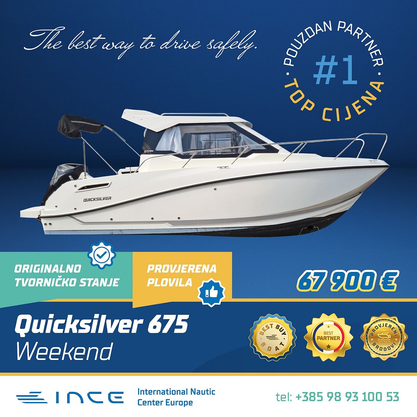 Quicksilver - 675 WEEKEND - INCE... - 2021 - for sale: 67900.-EUR