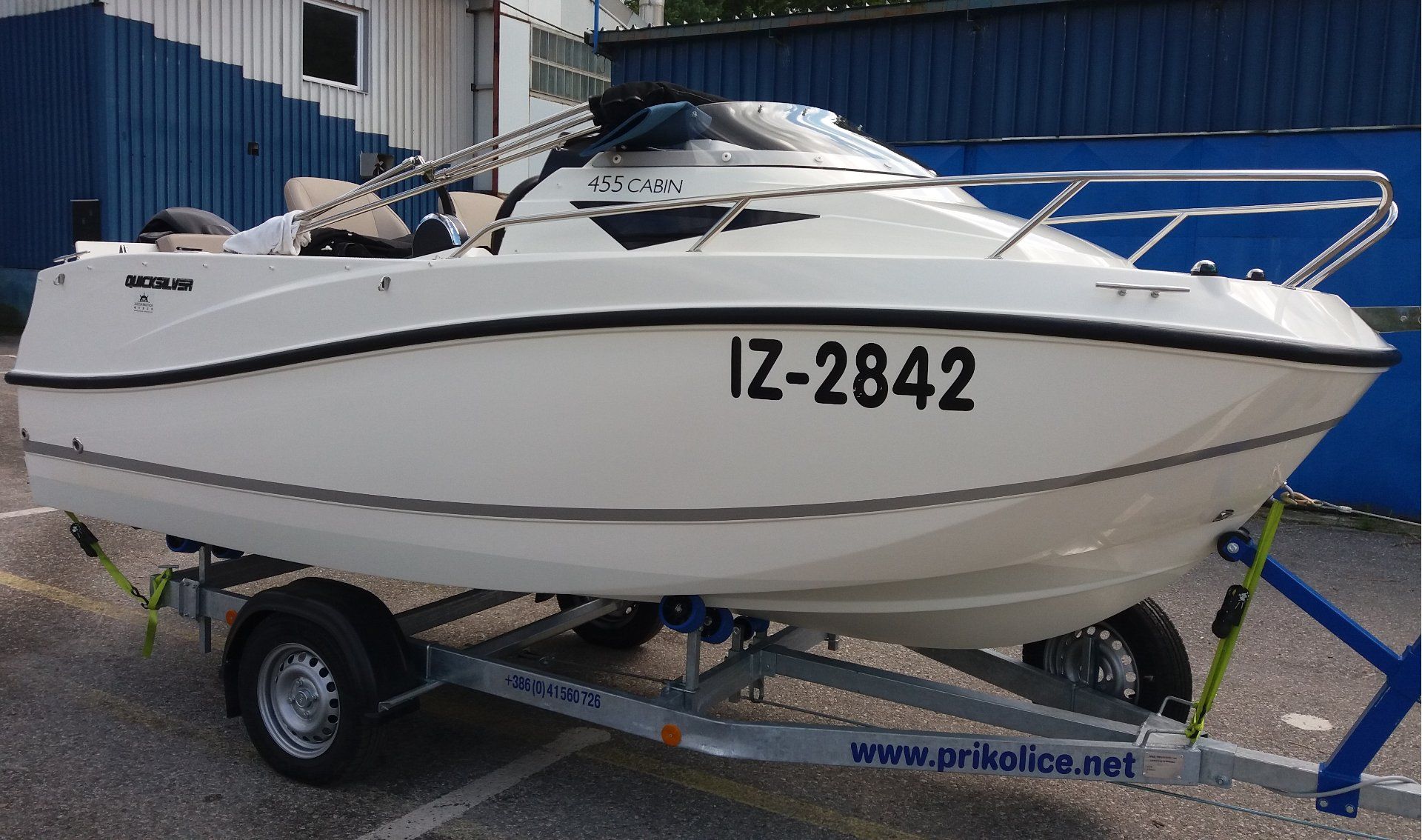 Quicksilver Aktiv 455 cabine - 2016