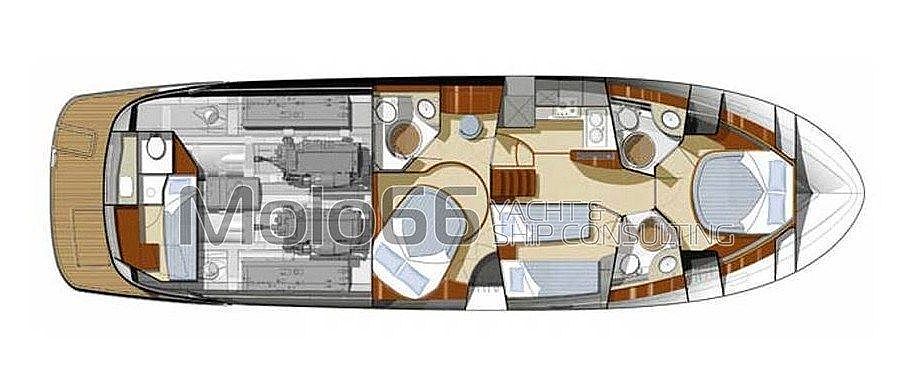 Prestige 50 Fly - 2010 - for sale: 350000.-EUR