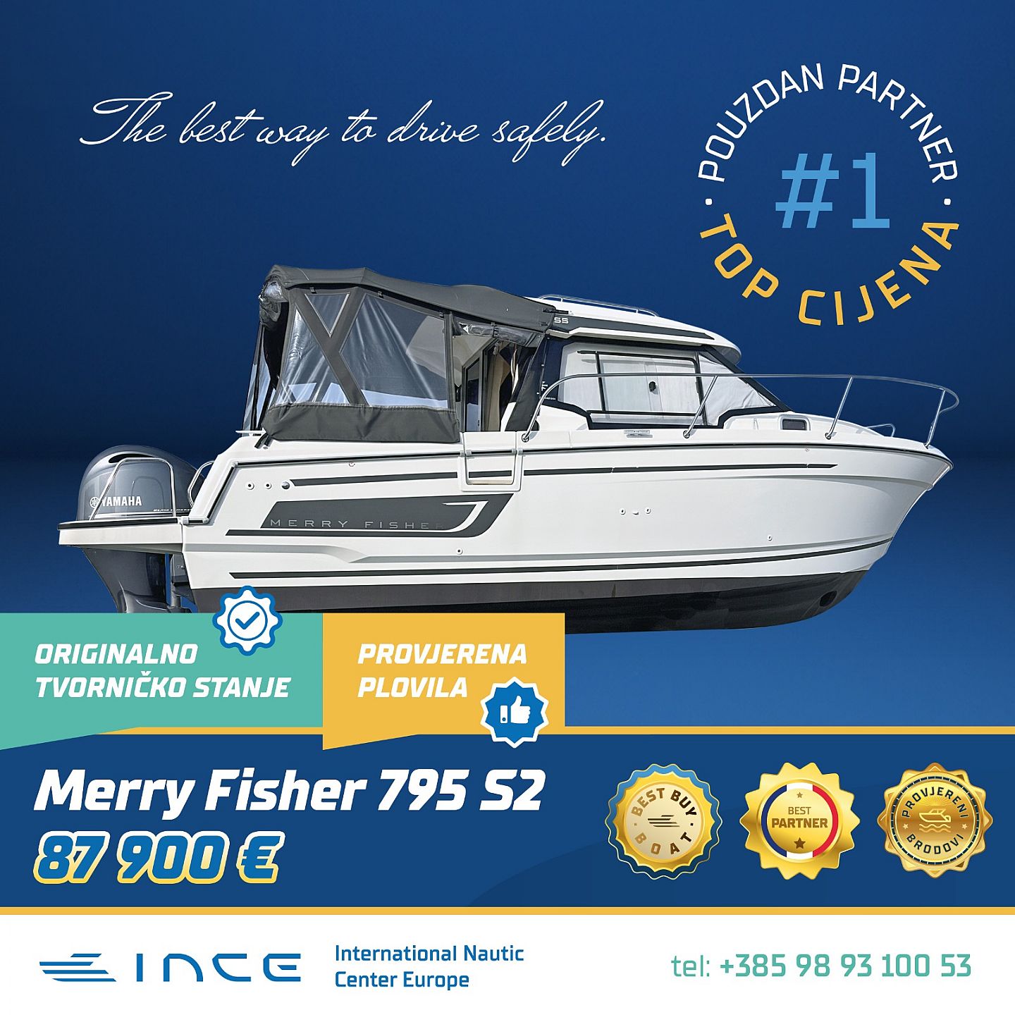 Jeanneau MERRY FISHER 795 S2 - INCE NOVO - 2021