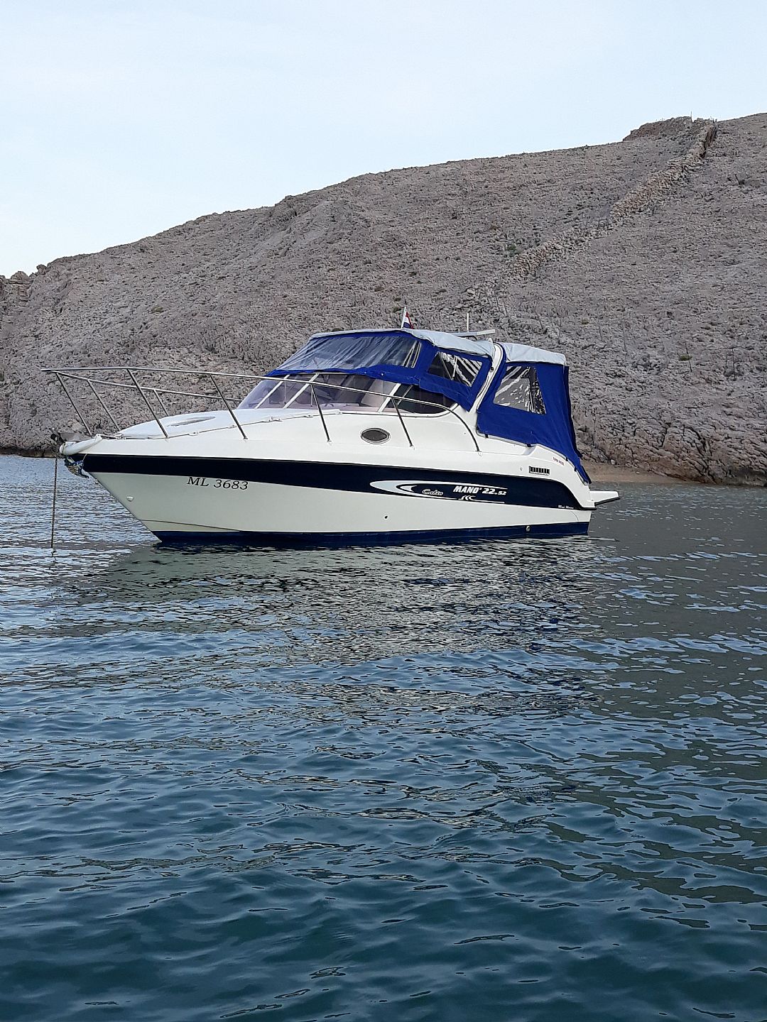 Mano Marine 22.52 cabine - 2004 - for sale: 35000.-EUR