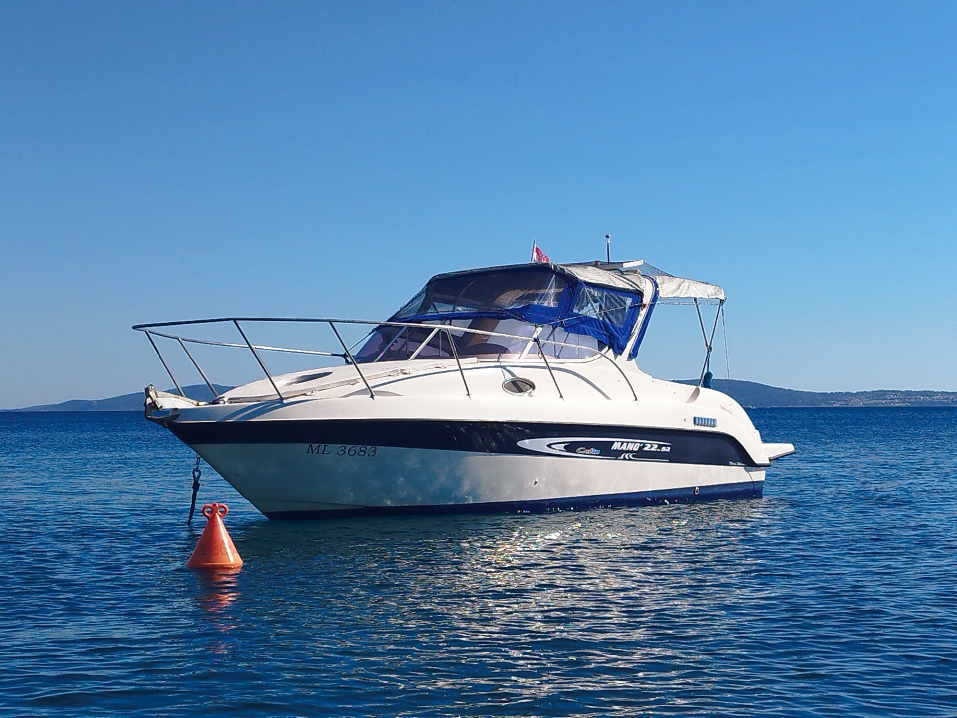 Mano Marine 22.52 cabine - 2004