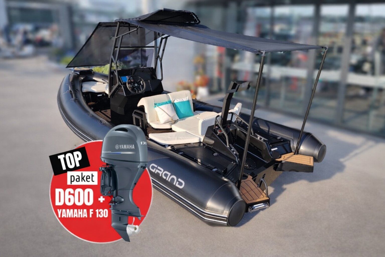 Grand 	 D600HGLF+Yamaha F130 - 2026