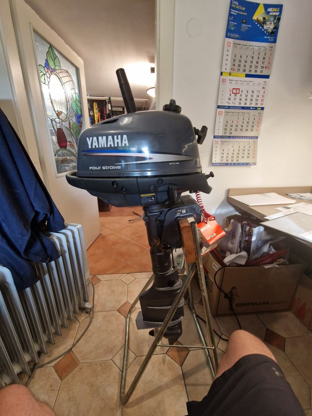 Yamaha f4 - dolga peta, mo�na menjava za 2,5km - 2004