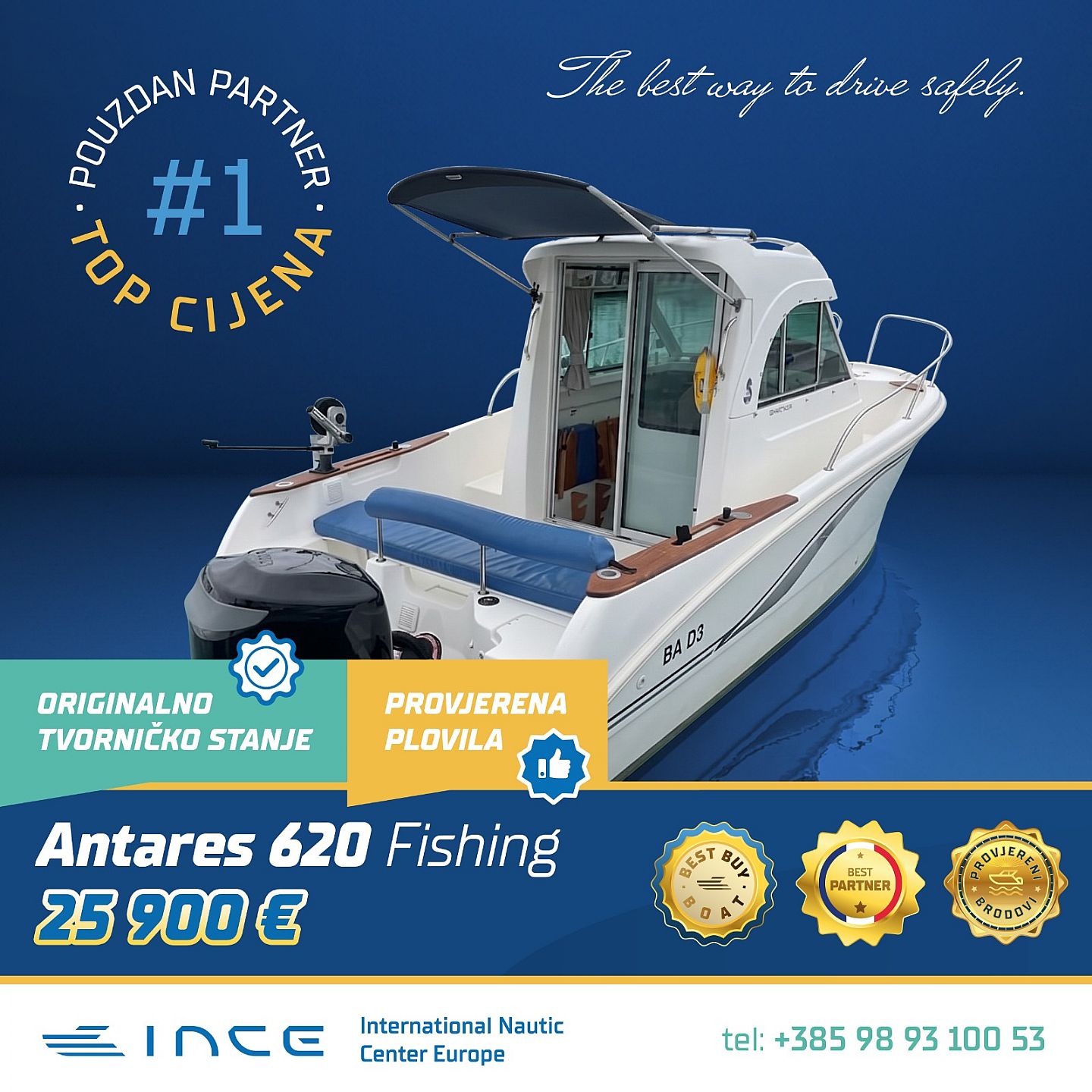 Beneteau ANTARES 620 FISHING - INCE NOVO - 2005