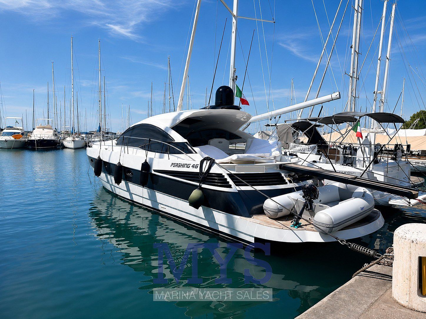 Pershing 46 - 2007 - for sale: 328000.-EUR