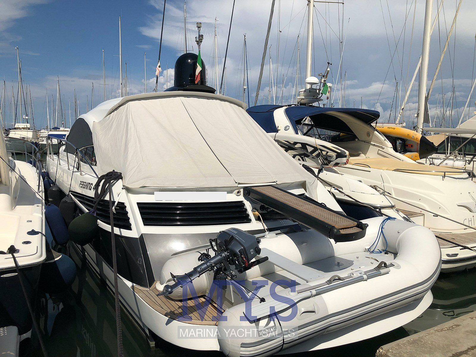 Pershing 46 - 2007 - for sale: 328000.-EUR