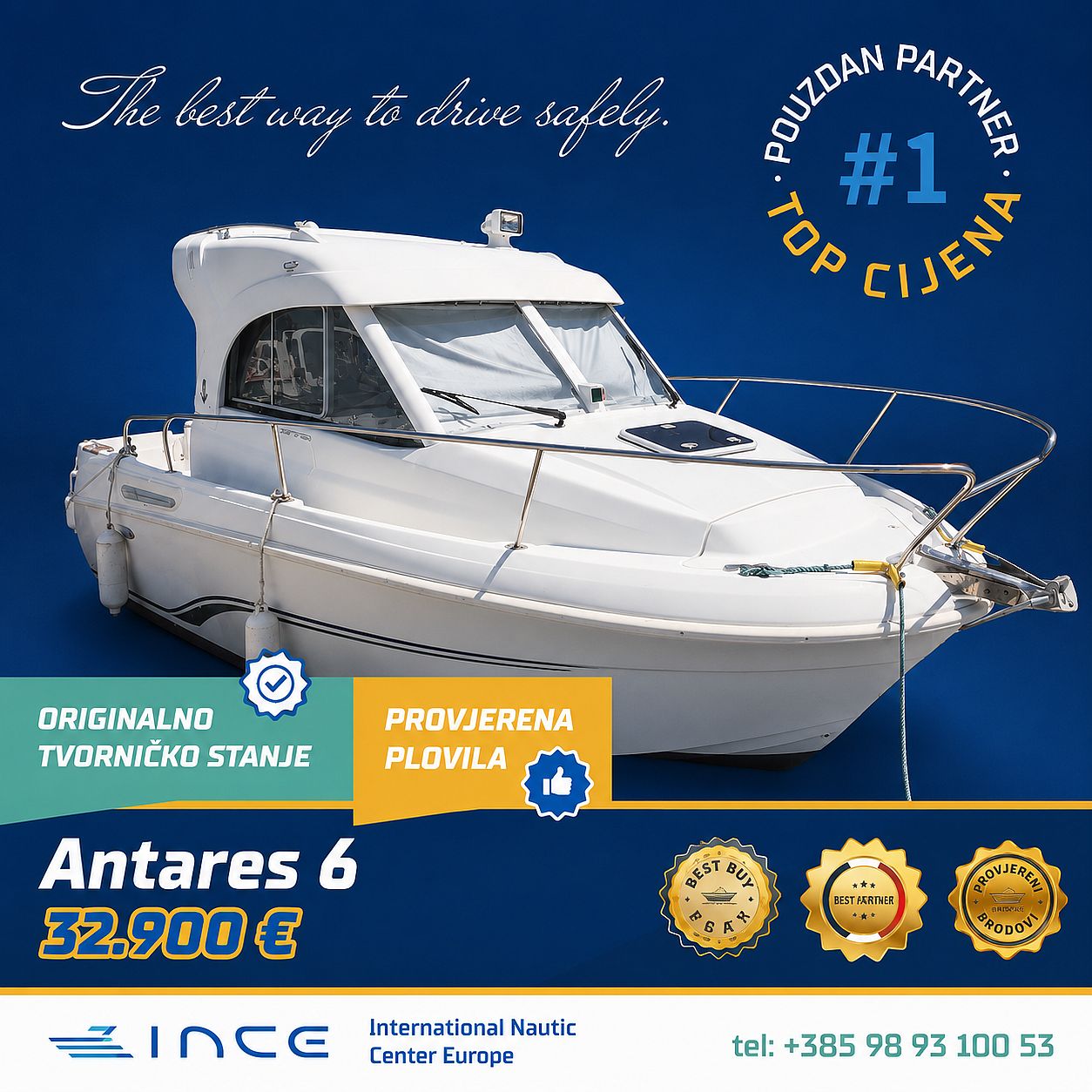 Beneteau ANTARES 6 YANMAR - I... - 2008 - for sale: 32900.-EUR
