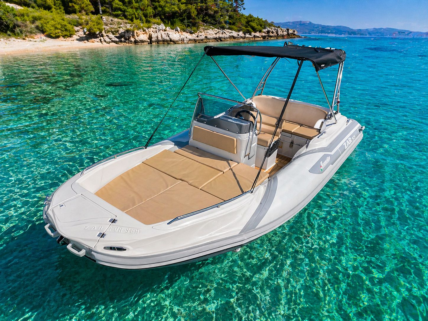 Zar Formenti ZAR 53 Cl. Grey + Yamaha F115 LB - 2026