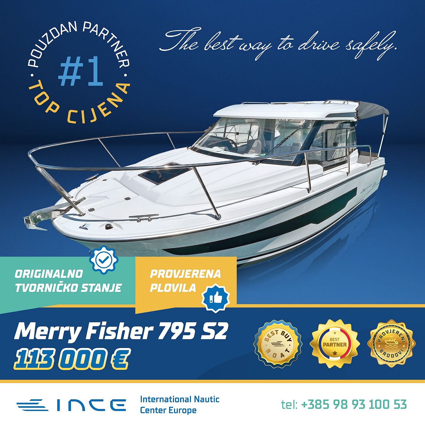 Jeanneau MERRY FISHER 795 S2 - INCE - 2026