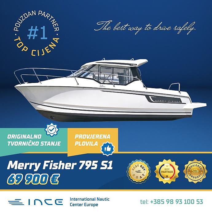 Jeanneau MERRY FISHER 795 S1 - INCE - 2019
