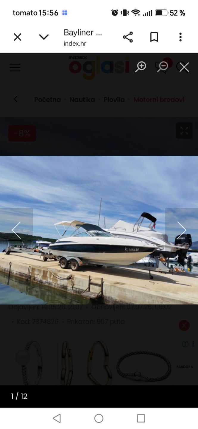 Bayliner Maxum 2100SC - 2001 - for sale: 12000.-EUR